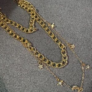 NWOT Celestial Layering Necklace Set